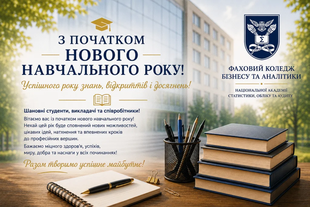З початком нового навчального року!